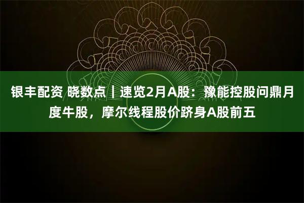银丰配资 晓数点｜速览2月A股：豫能控股问鼎月度牛股，摩尔线程股价跻身A股前五
