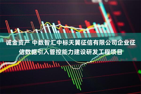 诚金资产 中数智汇中标天翼征信有限公司企业征信数据引入管控能力建设研发工程项目