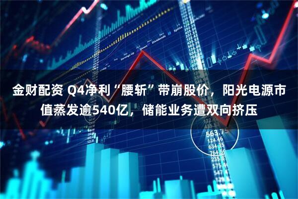 金财配资 Q4净利“腰斩”带崩股价，阳光电源市值蒸发逾540亿，储能业务遭双向挤压
