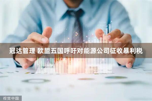 冠达管理 欧盟五国呼吁对能源公司征收暴利税