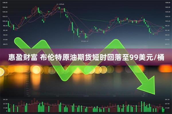 惠盈财富 布伦特原油期货短时回落至99美元/桶